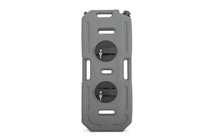 Fluid Container - Rough Country - Mountable Flat with Locker - Gray
